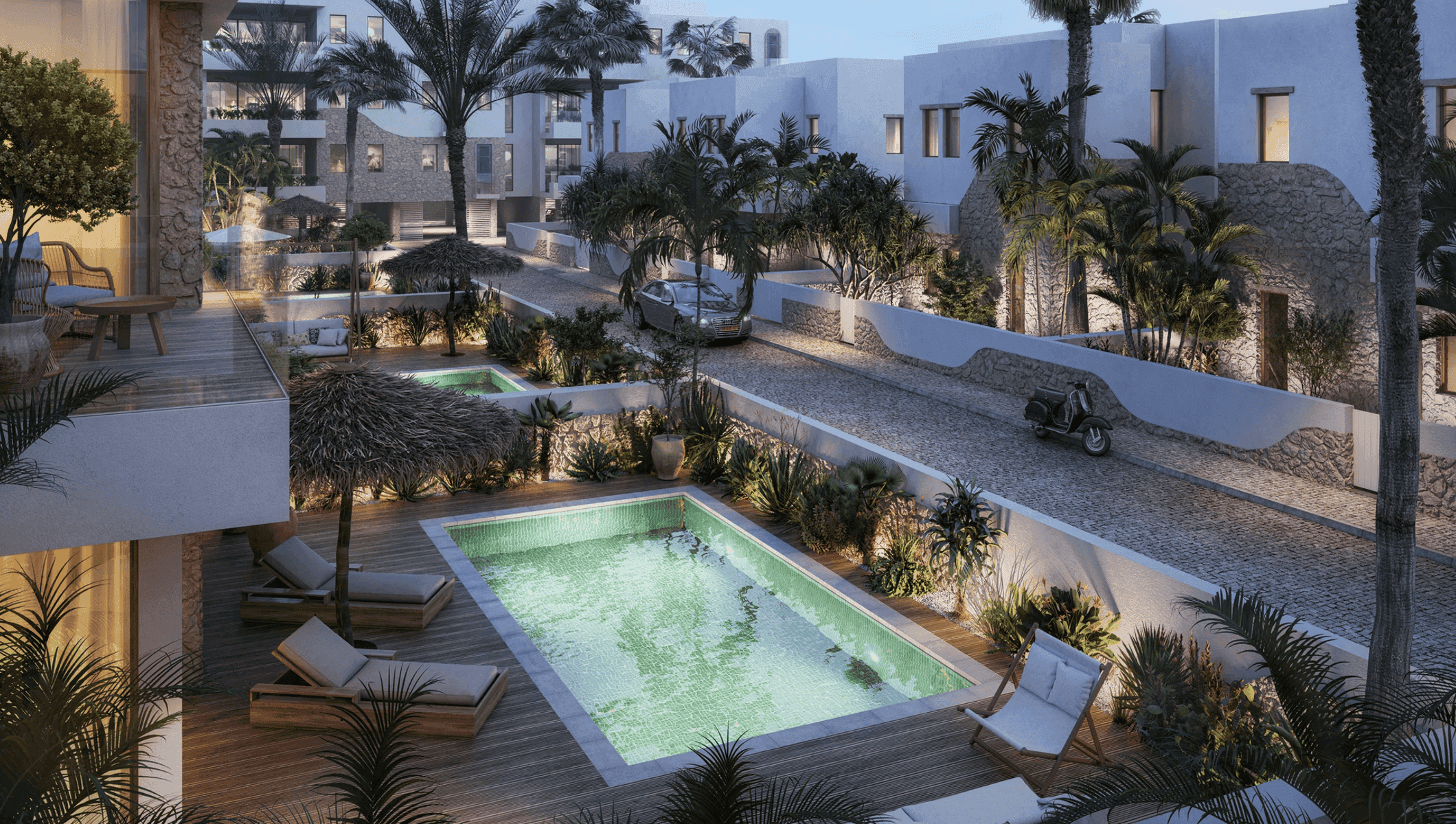 Oroklini Village Resort, Larnaca, Cyprus, oriklini outdoor