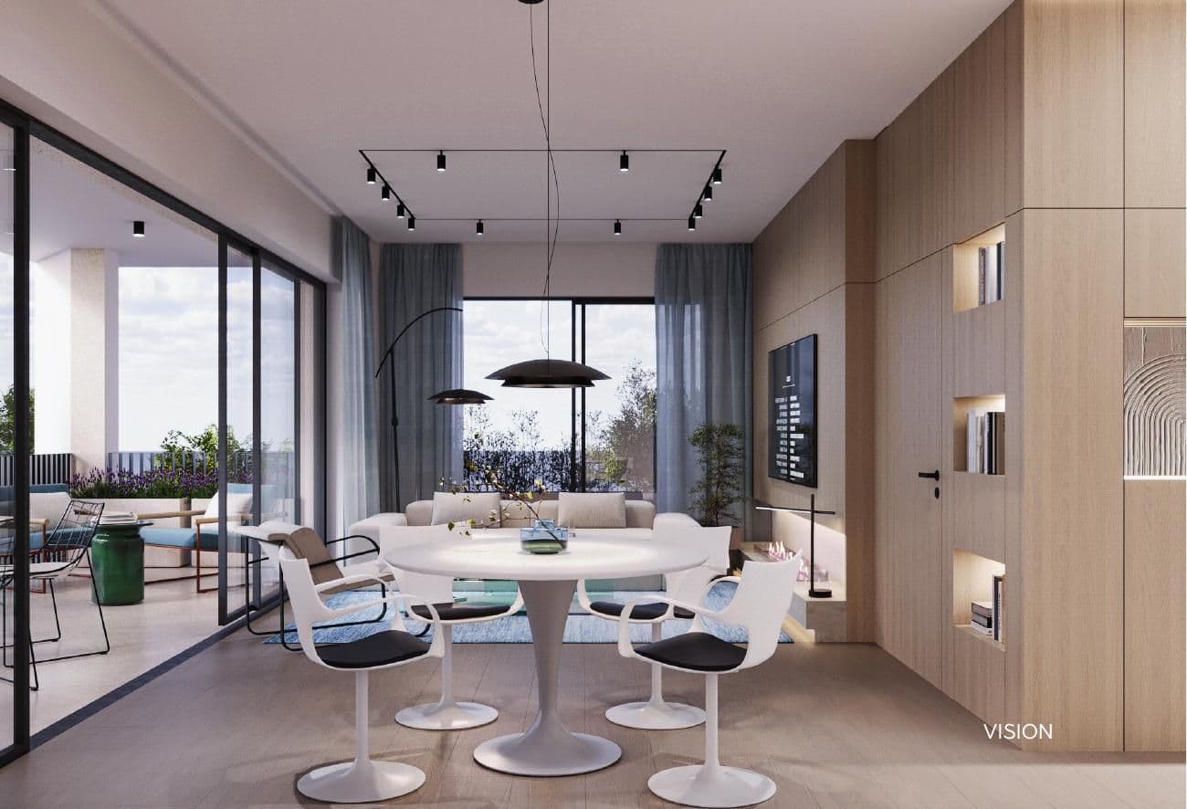 One apartment, two directions: Cool