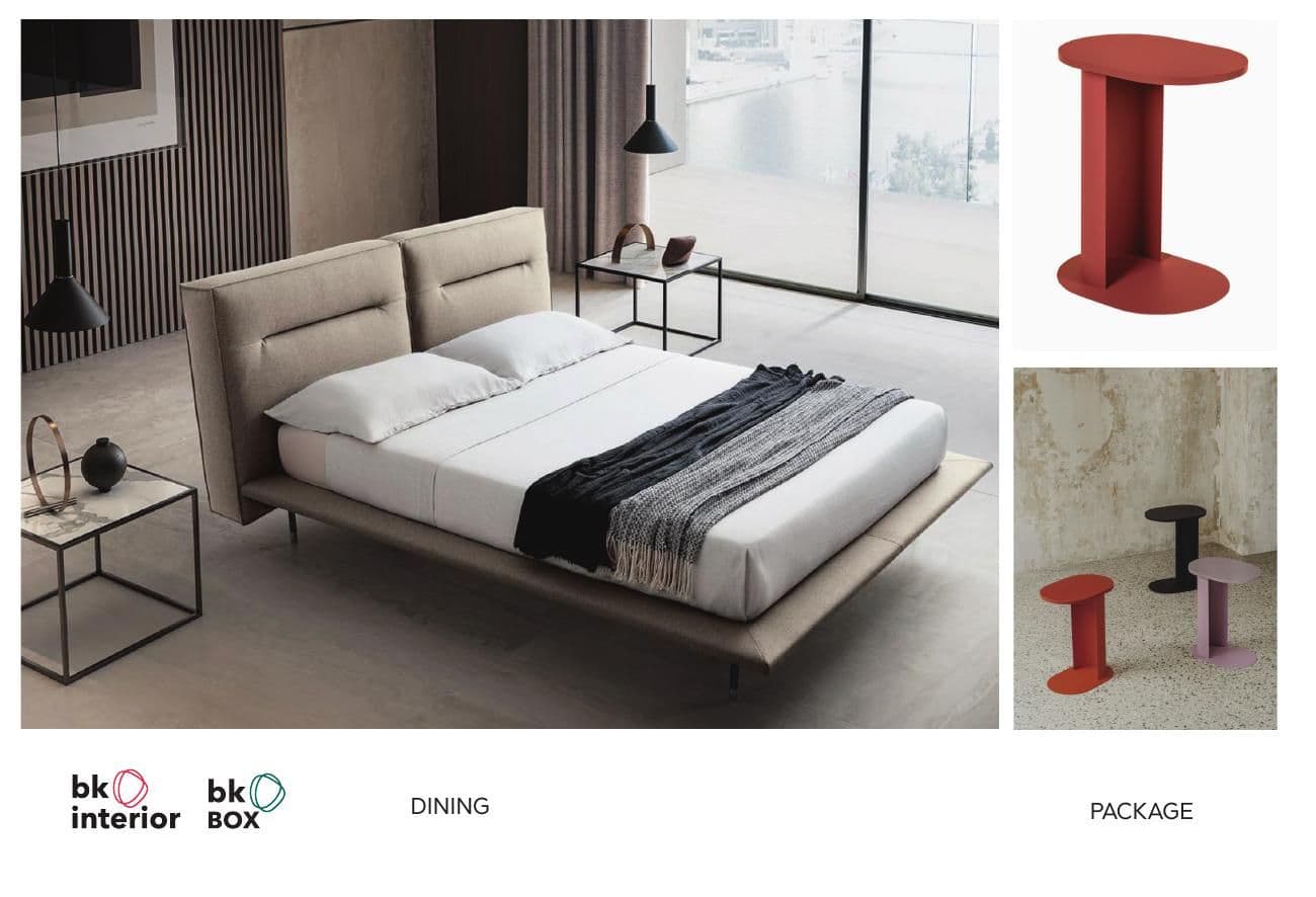 One apartment, two directions: The pieces